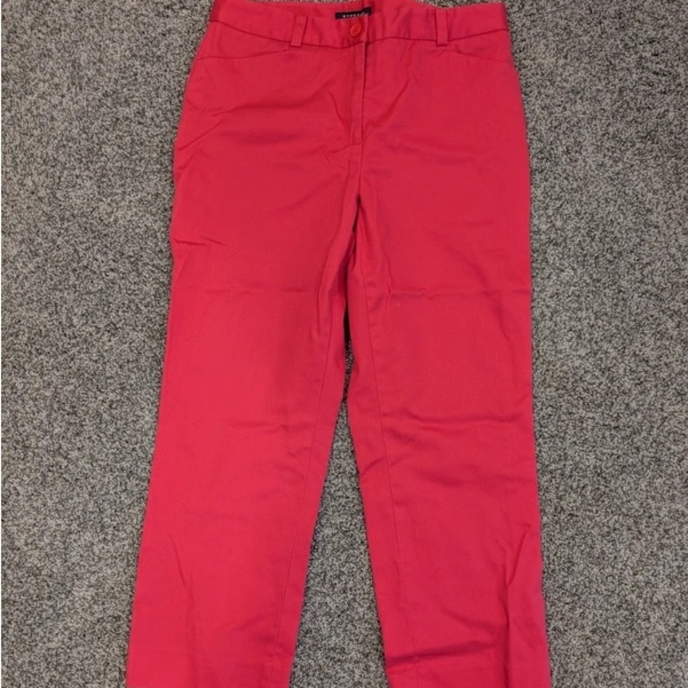 Jones New York Men's Bright Red Chinos